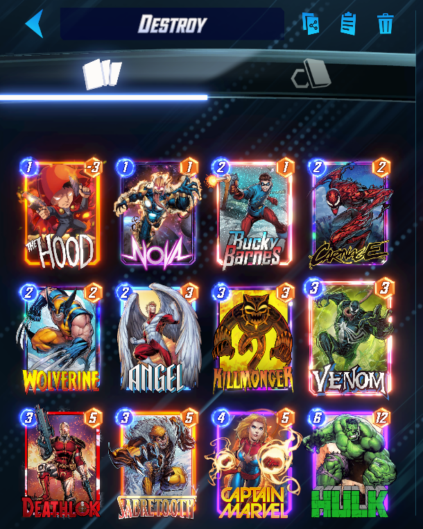 NateDiggity7's tweet photo. Started playing Marvel Snap a few weeks ago. 2nd time hitting Infinite. https://t.co/XpYHcb4LcC