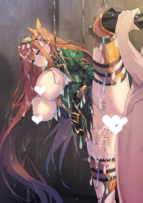 【skeb】拘束され連日使われまくってボロボロのフレデリカちゃん(千年戦争アイギス) 