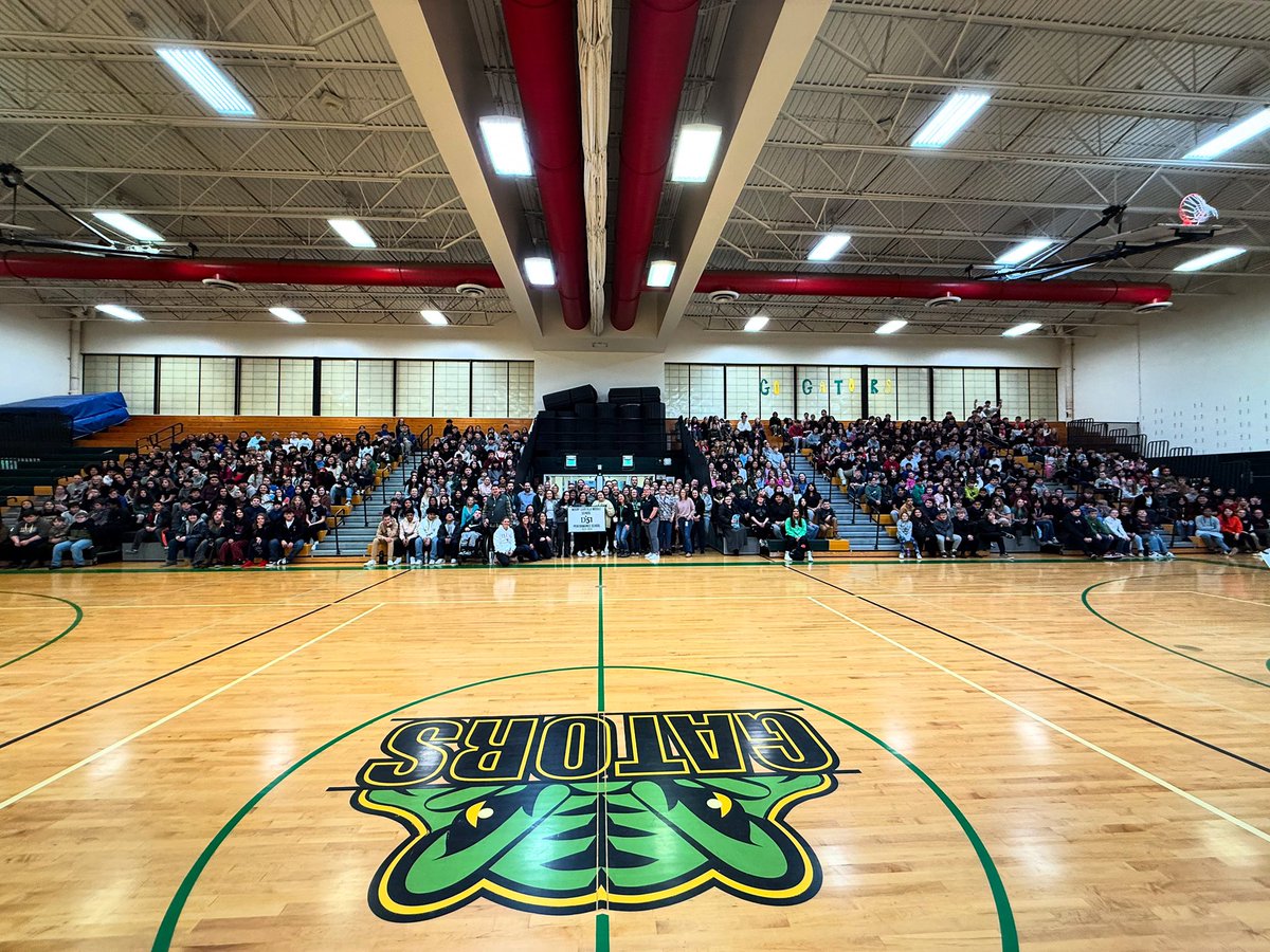 Started off the morning with the Gators at Mount Garfield Middle School to celebrate them earning the highest academic rating in the state as a Performance School! This is the second year in a row that MGMS has earned the Performance School rating, and they grew by almost 8