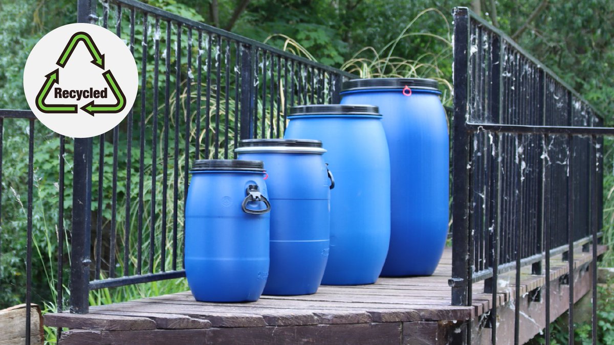 We've Super-sized our Recycled Range! 
When it comes to blue barrels and kegs you can now choose from recycled or standard plastic. Click the link below to take a look at our range. 

zurl.co/AIzYC  

#Industrialpackaging
#recycledplastic
#recycledpackaging
#certified