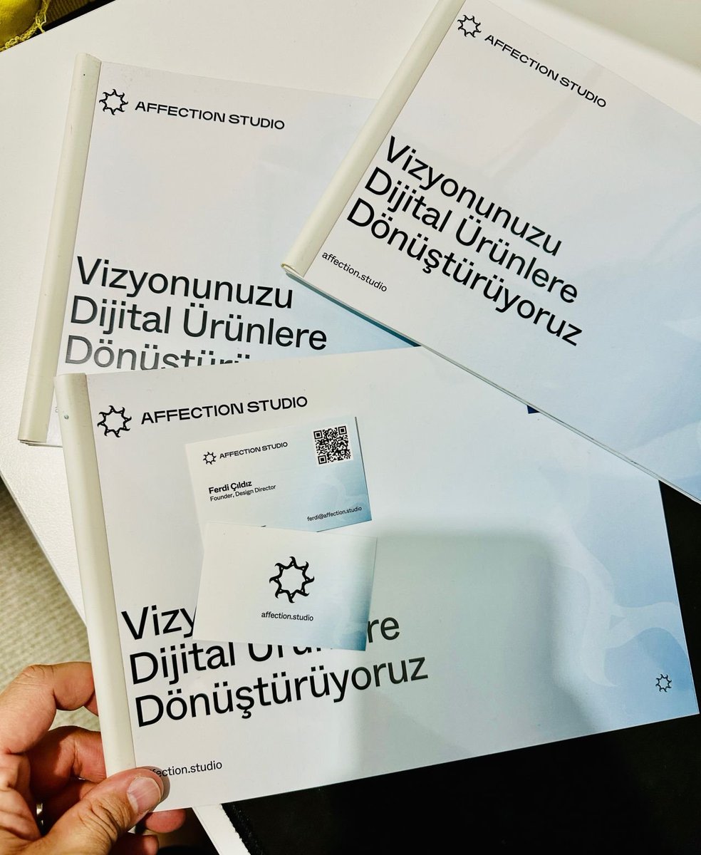 AffectionStd's tweet image. Yeni dosya ve kartlarımız hazır :) @AffectionStd 

Hizmetlerimiz
 📌 Web Tasarım
 📌 Mobil Uygulama Tasarımı
 📌 MVP Tasarımı: Startuplar için hızlı ve etkili prototipler.
 📌 UX Danışmanlığı
 📌 No-code Çözümler
 📌 Web Development

Eğer sizin de bu alanlarda bir projeye…