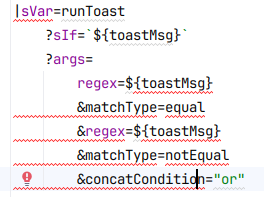 CommandClick1's tweet image. Today, In "setting action"'s if sentence, enable condition.