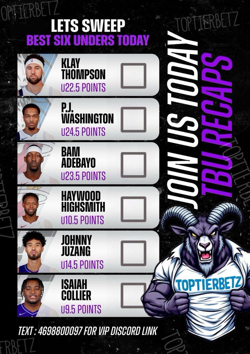 𝗚𝗘𝗧 𝗨𝗣 &amp; 𝗦𝗪𝗘𝗘𝗣 𝗧𝗛𝗜𝗦 𝗦𝗜𝗫 𝗠𝗔𝗡 𝗣𝗥𝗢𝗣 𝗟𝗜𝗦𝗧 𝗪𝗜𝗧𝗛 𝗠𝗘 𝗧𝗢𝗗𝗔𝗬 … 𝗘𝗔𝗦𝗬 𝗠𝗢𝗡𝗘𝗬 𝗕𝗘𝗧 𝗬𝗢𝗨𝗥 𝗥𝗘𝗡𝗧 𝗠𝗢𝗡𝗘𝗬 𝗢𝗡 𝗧𝗛𝗜𝗦