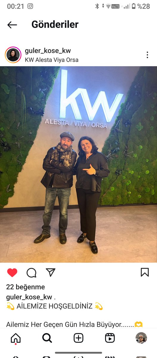 Keller Willams Alesta izmir bölge Emlak Danışmanlığı başlamıştır.. Bilginiz olsun... 
her konuda yardımcı olunur ..