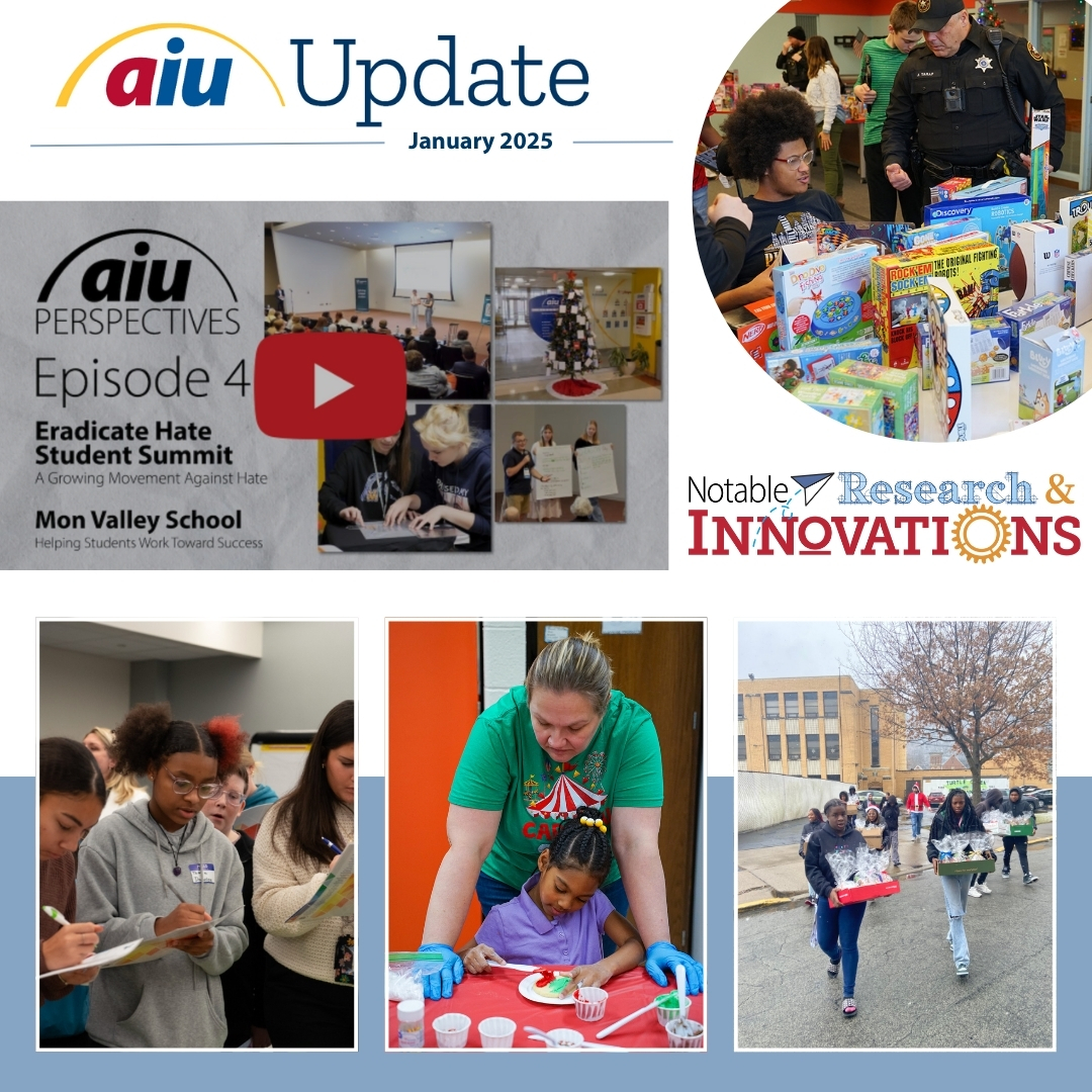 Check out the latest AIU Update. Learn about the Eradicate Hate Student Summit and the Giving Tree. Plus more! #ServingEveryLearner loom.ly/GZhs6Lc
