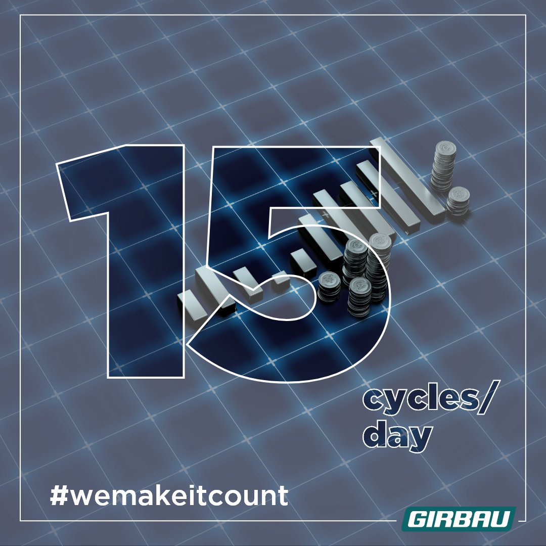 Unleash unparalleled performance. With Genius, your laundry can achieve up to 15 cycles per day, boasting the fastest wash cycle at just 31 minutes. 

🌟 Experience unmatched efficiency: girbau.com/products-girba…

#Genius #GeniusbyGirbau