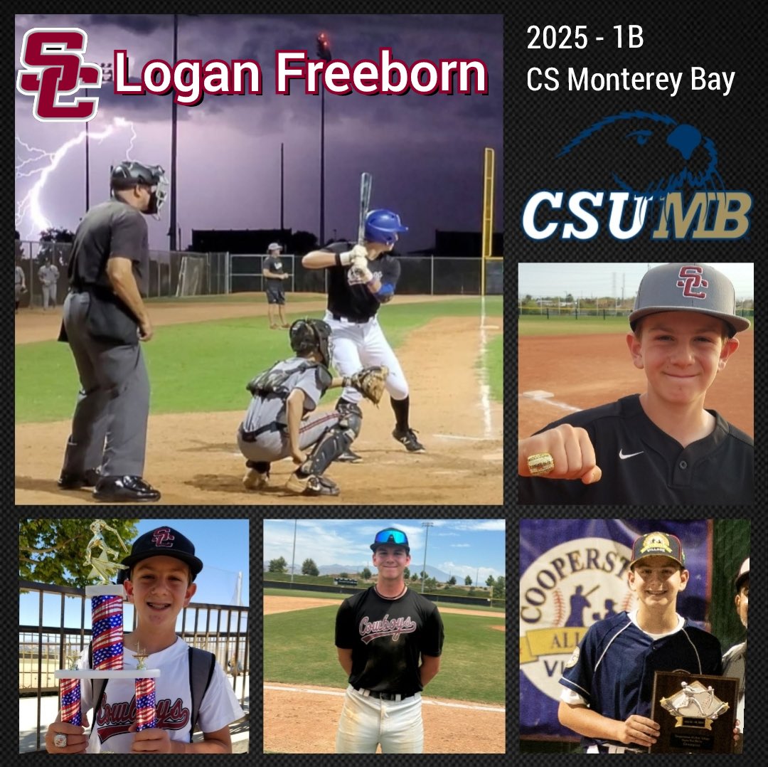 SadLbackCowboys's tweet photo. Congratulations to @FreebornLogan on his commitment to CS Monterey Bay! He is a longtime Cowboy with and an incredible work ethic. Weare proud of you! Well deserved Logan. @CSUMB #CowboysDevelop https://t.co/8ERtbCb5KX