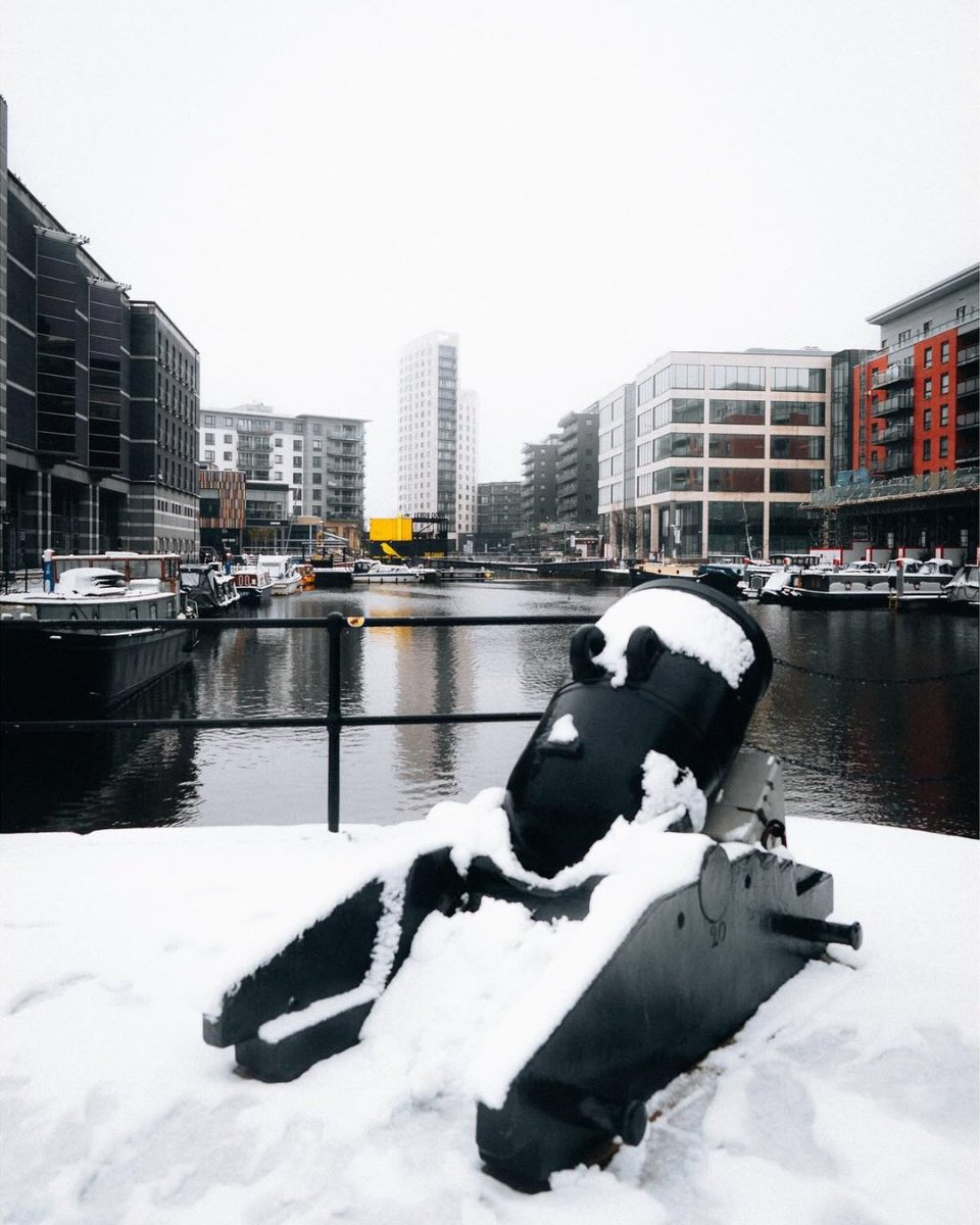 Snowy days at the Dock = perfection. 😍
