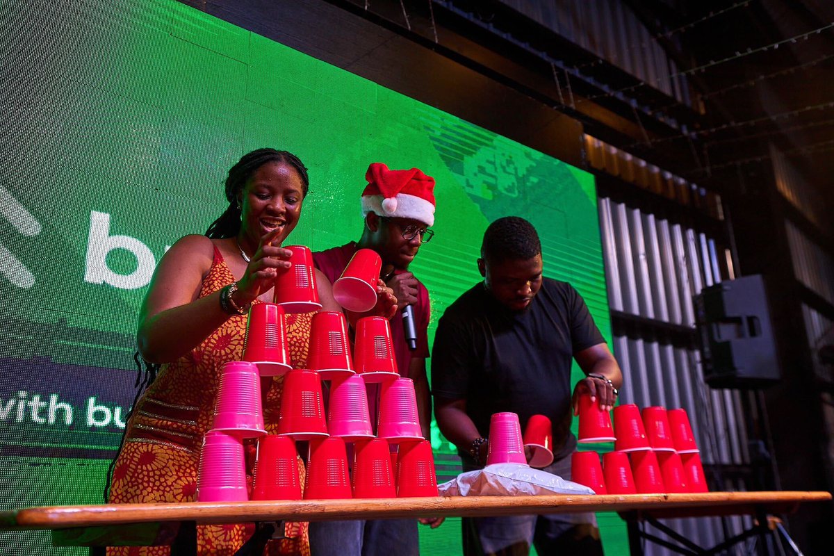 getBusha's tweet photo. Throwing it back to an unforgettable Lagos Trivia Night! 🎉✨
We rewarded over 100 USDT to 4 winners and Plutomanians, with our special merch boxes 🎁.
Check out @AweLagos to see all the fun we were up to. https://t.co/tVw9ljAwz5