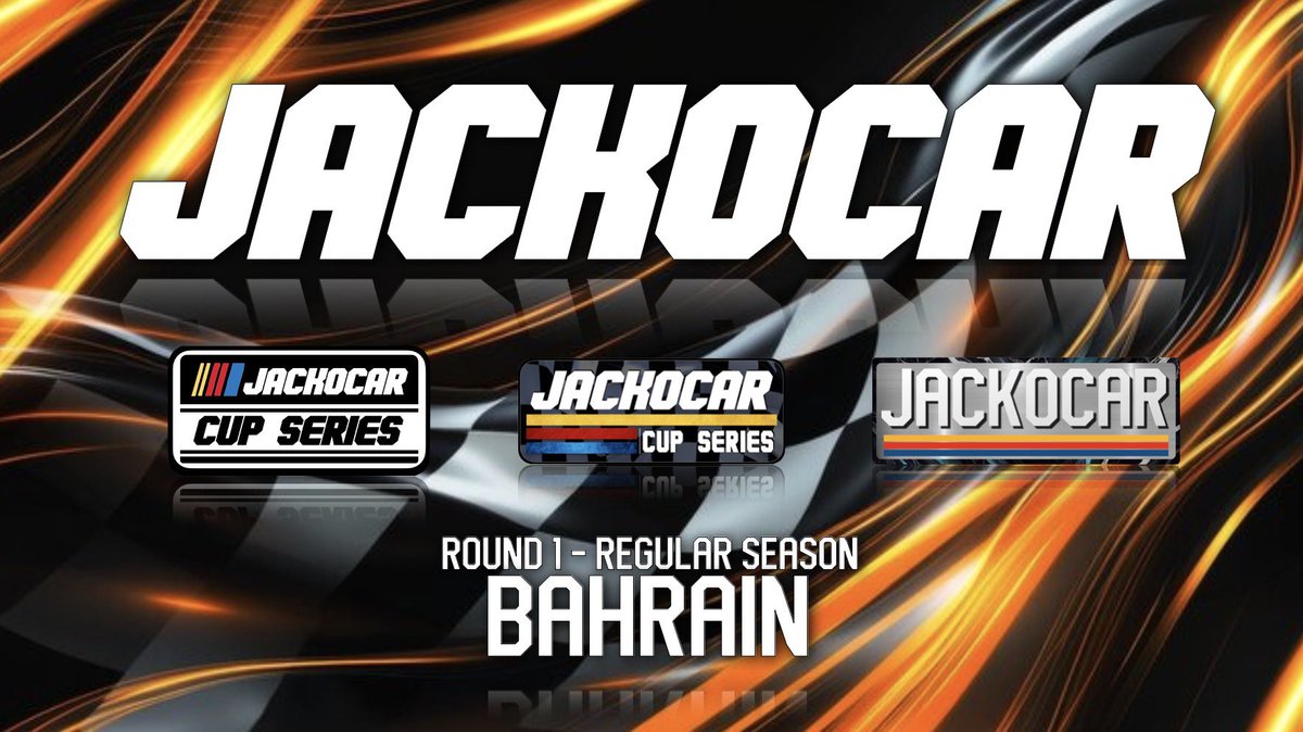 JACKOCAR (@jackocar_) on Twitter photo JACKOCAR CUP SERIES
Regular Season
Round 1 - Bahrain 🇧🇭
Stages - Lap 10 & 20
Jokers - 0
Lobby Opens - 19:00
Commentary Team - <a href="/OwenWyatt_173/">🏎Owen Wyatt🎙</a> &@32_Jacko JACKOCAR CUP SERIES
Regular Season
Round 1 - Bahrain 🇧🇭
Stages - Lap 10 & 20
Jokers - 0
Lobby Opens - 19:00
Commentary Team - <a href="/OwenWyatt_173/">🏎Owen Wyatt🎙</a> &@32_Jacko