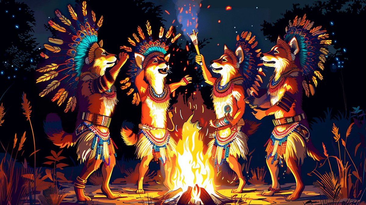 🪶dawn is coming, my fellow tribes.
just need a bit of $JUNGLE ritual