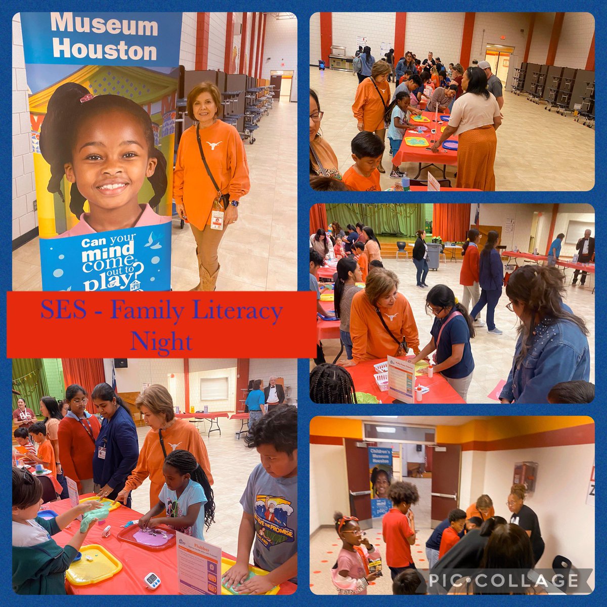 Principal De La Rosa was hands-on with the parents and students during Family Literacy Night. <a href="/StaffordMSD/">Stafford MSD</a>