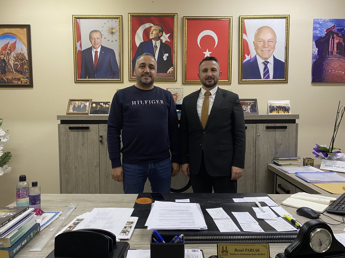 TÜRSAB Başkanımız Nuh Şenol beye nazik ziyaretleri için çok teşekkür ediyorum.
Ayaklarınıza sağlık.

#TurizmŞehriErzurum
#GastronomiŞehriErzurum
#EBBTurizm&amp;Gastronomi