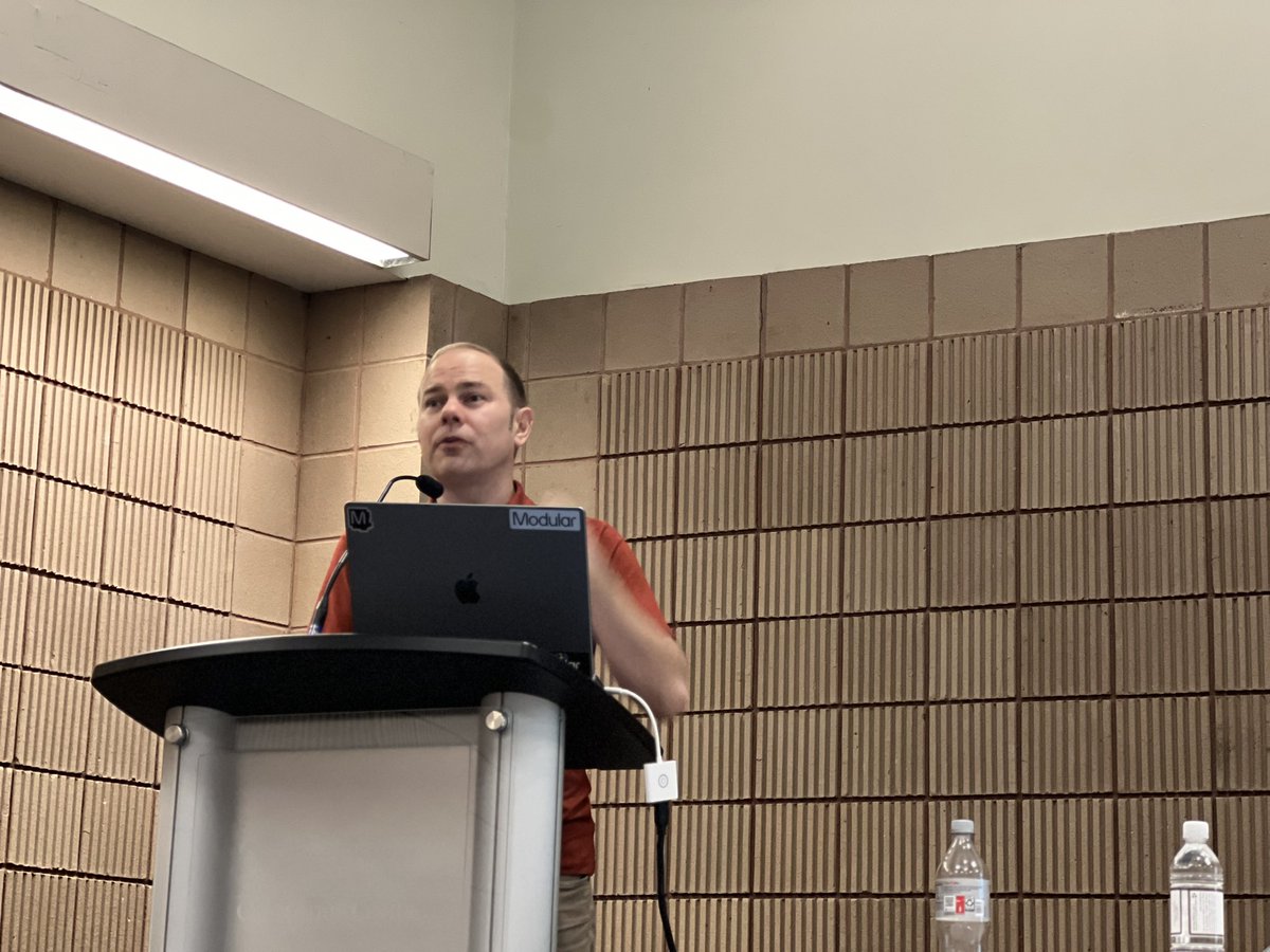 MimeeXu's tweet image. PSA: our whole event stream is available through NeurIPS’s official site:

Bill Dally @nvidia, Chris Lattner @clattner_llvm, Atlas Wang, + Mangpo running the first big @kaggle-sponsored competition on XLA graph to performance prediction.

neurips.cc/virtual/2023/w… #MLforSystems