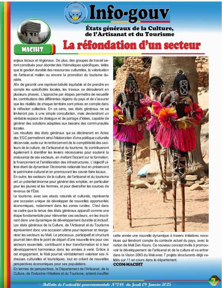 ThierryGORO's tweet image. Etats Généraux des Secteurs de la culture , du Tourisme et de l'Artisanat.
@mdaffe 
#Travaillons à la beauté des choses.