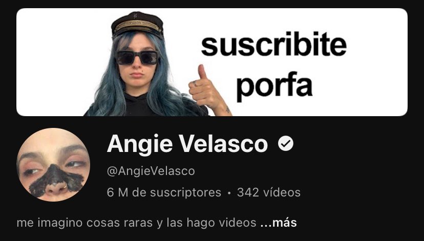 BUEN DIA SOLO A ANGIE QUE YA LLEGÓ A LOS 6 MILLONES SE FESTEJAAA