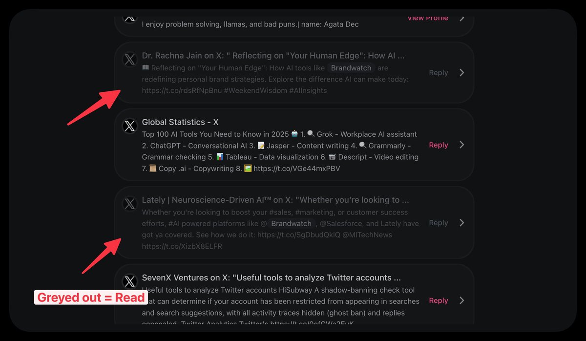 Automatic "mark as read" is here 💪🏽