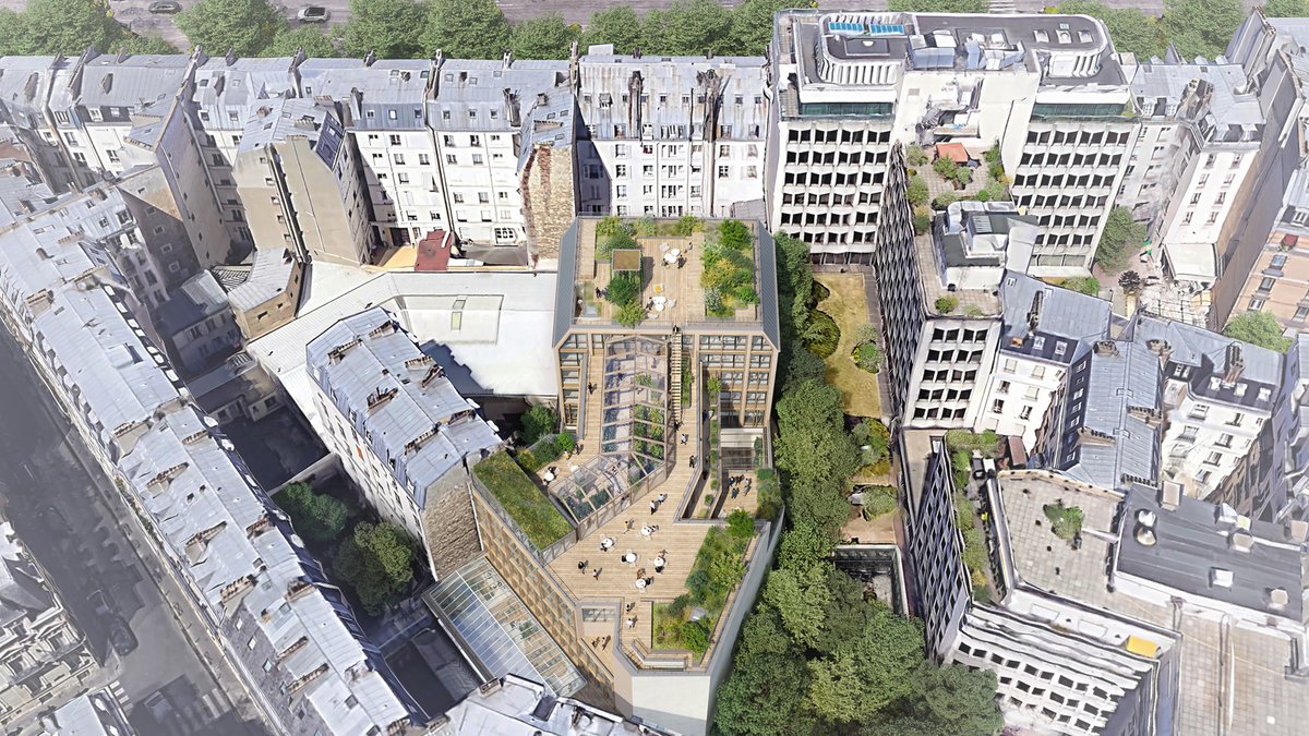 Spiebatignolles's tweet photo. [COEUR D’OUVRAGE #LieuxDeVie]–Réhabilitation durable au cœur de Paris🌿

Spie batignolles ile-de-france réalise la réhabilitation de l'immeuble au 49/51 avenue de la Grande Armée à Paris. Un projet qui transforme 8 710m² en bureaux modernes et durables.

👉https://t.co/UN9XhZt6q0 https://t.co/qmYa2oDOLH