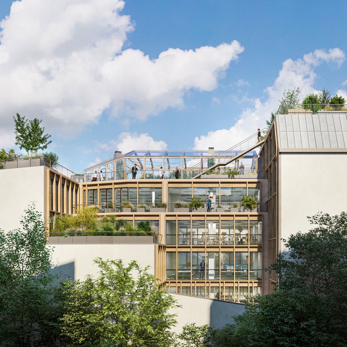 Spiebatignolles's tweet photo. [COEUR D’OUVRAGE #LieuxDeVie]–Réhabilitation durable au cœur de Paris🌿

Spie batignolles ile-de-france réalise la réhabilitation de l'immeuble au 49/51 avenue de la Grande Armée à Paris. Un projet qui transforme 8 710m² en bureaux modernes et durables.

👉https://t.co/UN9XhZt6q0 https://t.co/qmYa2oDOLH