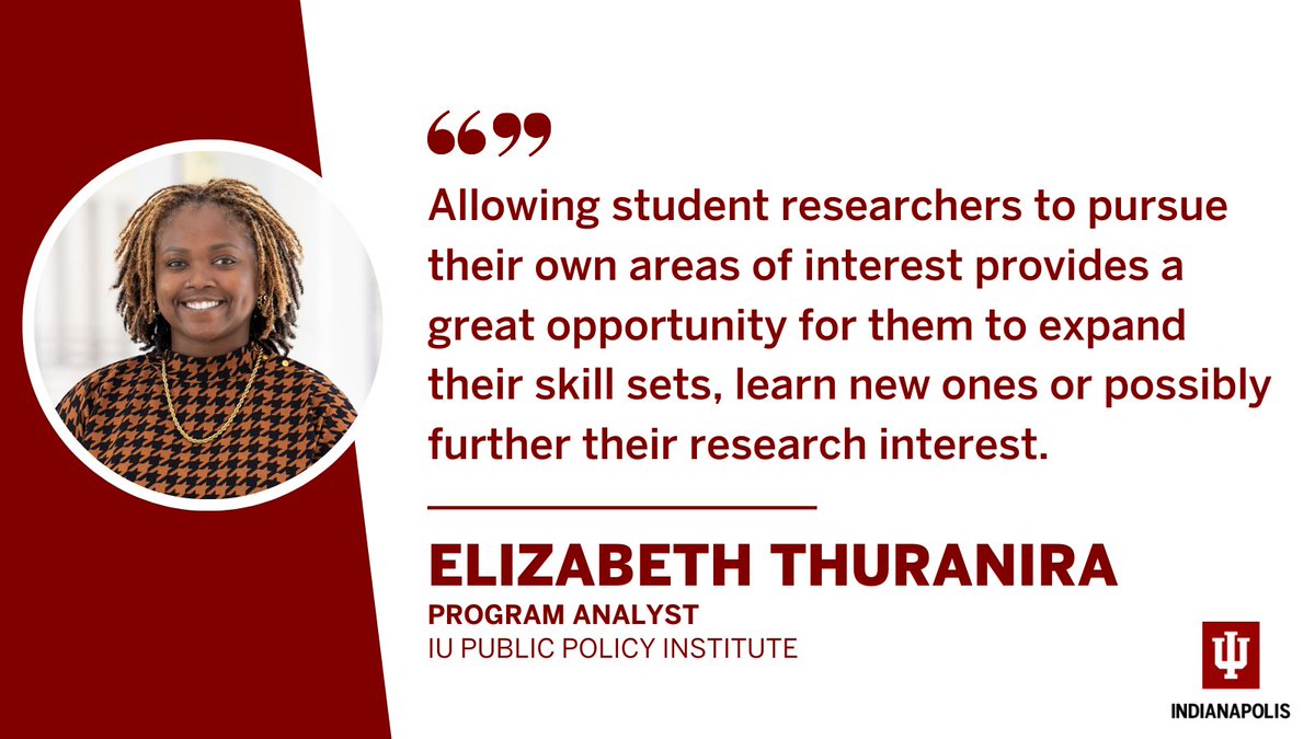 Students at <a href="/IUIONeill/">O'Neill School at IU Indianapolis</a> are contributing important information and research to city leaders as they gain hands-on experience with <a href="/IUPublicPolicy/">IU Public Policy Institute</a>. Read how their work is benefitting students and Indianapolis at bit.ly/40avdoo.