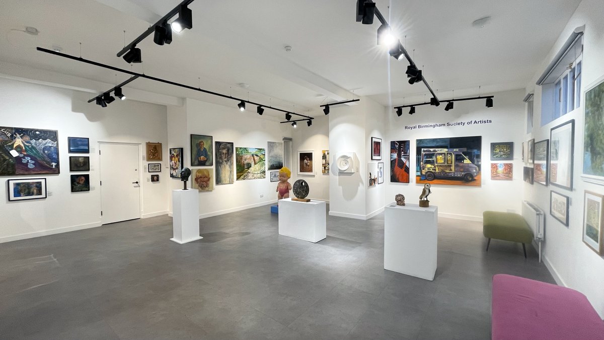 rbsagallery's tweet photo. We're ready for you!

RBSA Friends Exhibition 2025, Private View tonight 6-8pm.

See you soon!

#rbsagallery #friendsexhibition #nearlytime #privateview #newexhibition #birmingham #joinus #youreinvited #artexhibition #brumarts #artinbrum #birminghamarts https://t.co/Rh1hGnrUhg