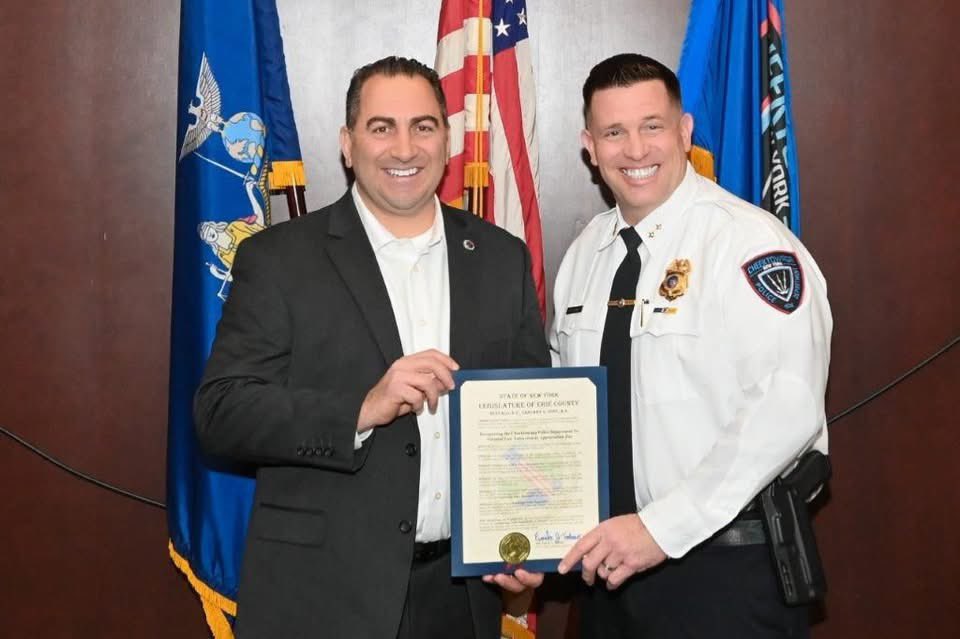 We want to thank Legislator Frank Todaro for presenting us with a proclamation in recognition of Law Enforcement Appreciation Day. We appreciate his kind gesture providing Timbits &amp; coffee, &amp; look forward to continuing to strengthen our partnership with the community.