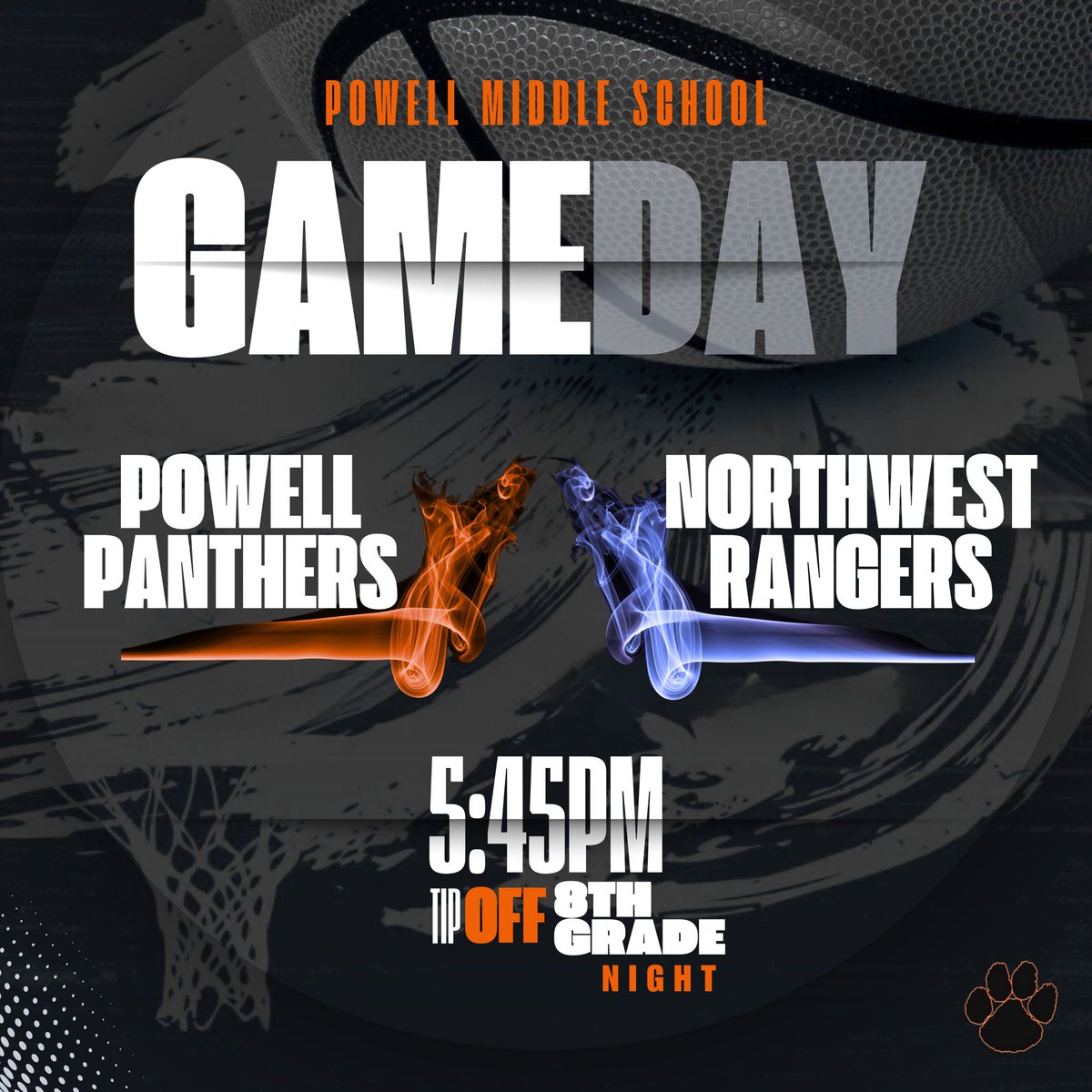 It’s GAMEDAY for your Panthers and 8th grade night tonight as they take on Northwest at home. Tip-off is scheduled for 5:45, come out and support these boys. Go Panthers!!