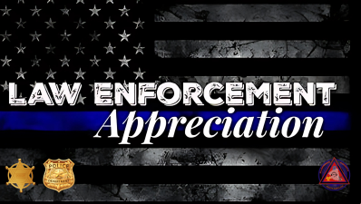 Hey, FloCo!  Today is #NationalLawEnforcementAppreciationDay—a special day to celebrate the amazing men and women who keep our communities safe daily. A huge s/o to all the LEOs out there for your unwavering commitment to keeping us safe. You rock!
#FCEMD #thinlinefamily