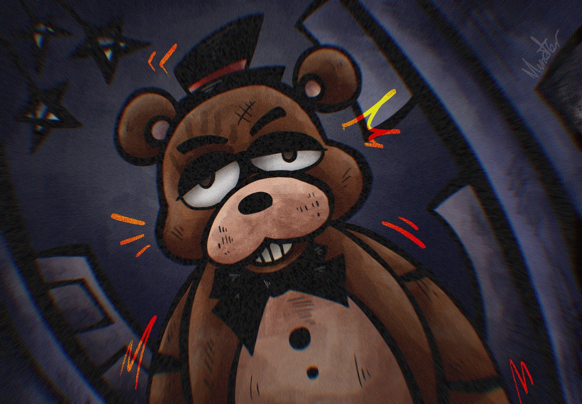 NumsterProduct's tweet image. “They’re creepin towards the door!”
#FNAF #fnaffanart #FreddyFazbear #Procreate