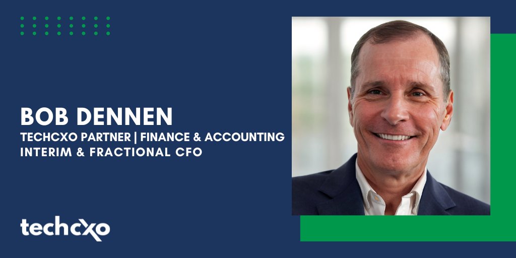 Thrilled to welcome Bob Dennen to TechCXO as a Partner in Finance &amp; Accounting! With 20+ years of experience helping growth-stage companies achieve scalable growth and profitability, Bob is a master at financial strategy and operational excellence. techcxo.com/partners/bob-d…