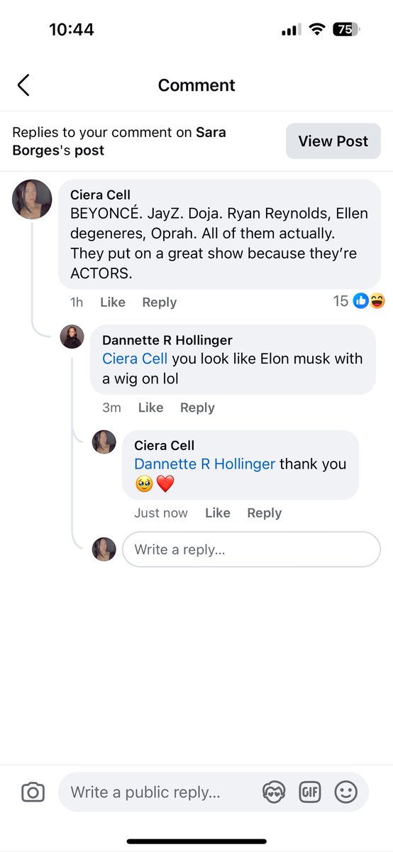 Just me and <a href="/elonmusk/">Elon Musk</a> against the world 🫶🏼