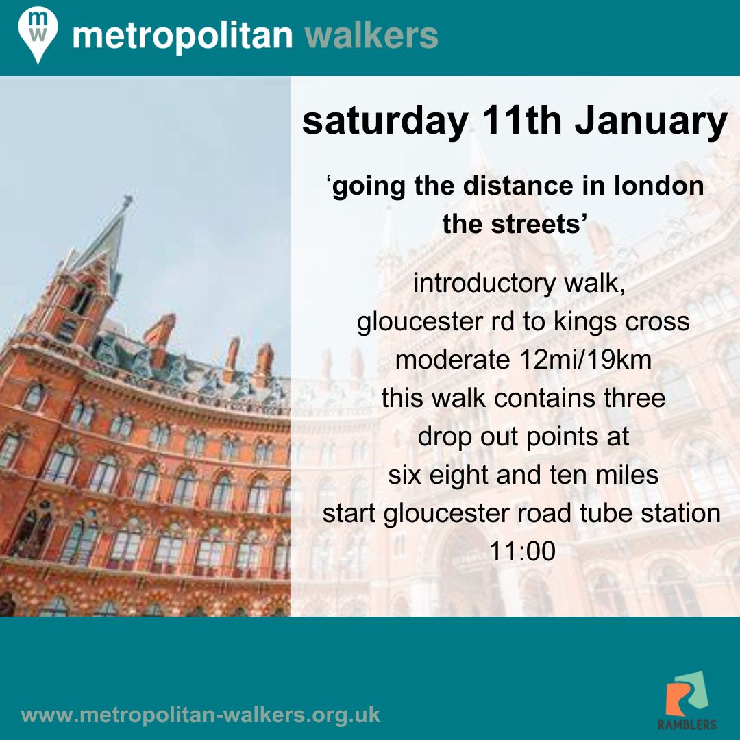 Metropolitan Walkers👣 tweet media