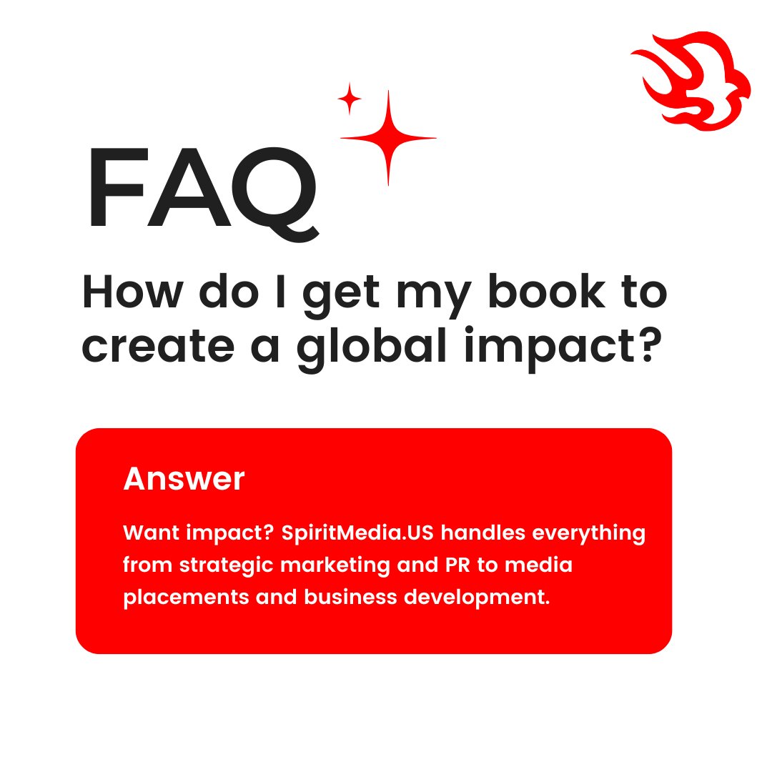 SpiritMediaUS's tweet photo. Do you have a book that deserves global impact? 🌍✨

https://t.co/qb40G4jljR has your back! 🚀 You bring the book. We bring the impact.

Visit https://t.co/sJ1kYJsn4G for more! 🔥

#FastTrackPublishing #PartnerInPublishing #GlobalImpactStories #StoriesToTheNations https://t.co/j6sbAgiHNC