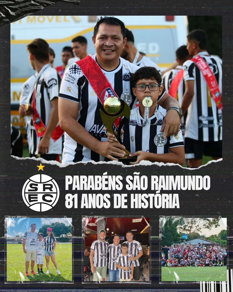 juniortapajos's tweet image. Parabéns, meu amado @saoraimundo, o Pantera Negra Santareno! Como torcedor apaixonado e, com muita honra, presidente do clube, é um privilégio fazer parte dessa trajetória repleta de conquistas e superações.