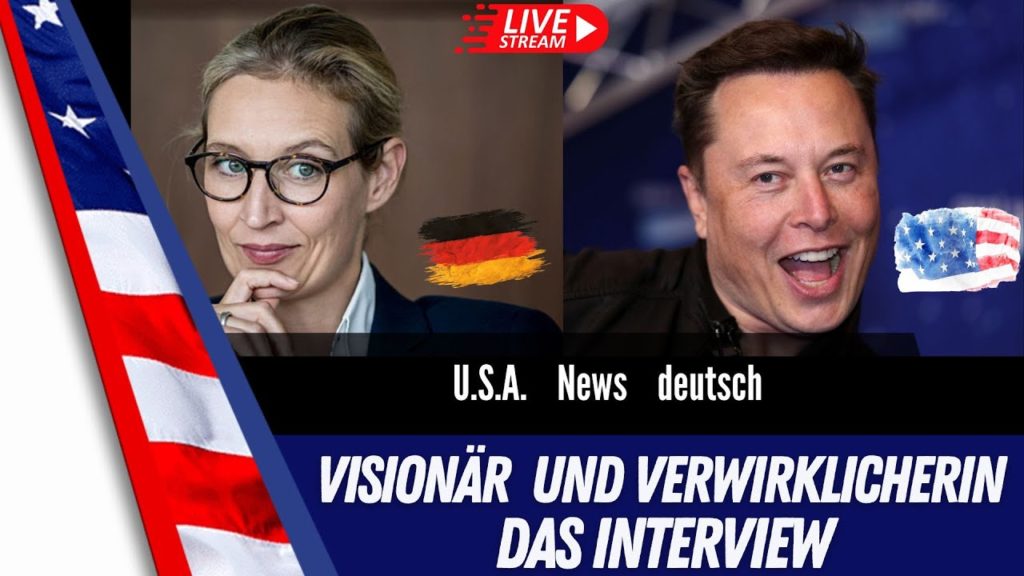 PI_NEWS_NET's tweet image. LIVE AB 19 UHR MUSK vs. WEIDEL: So können Sie das Event des Jahres LIVE mitverfolgen: pi-news.net/2025/01/heute-…