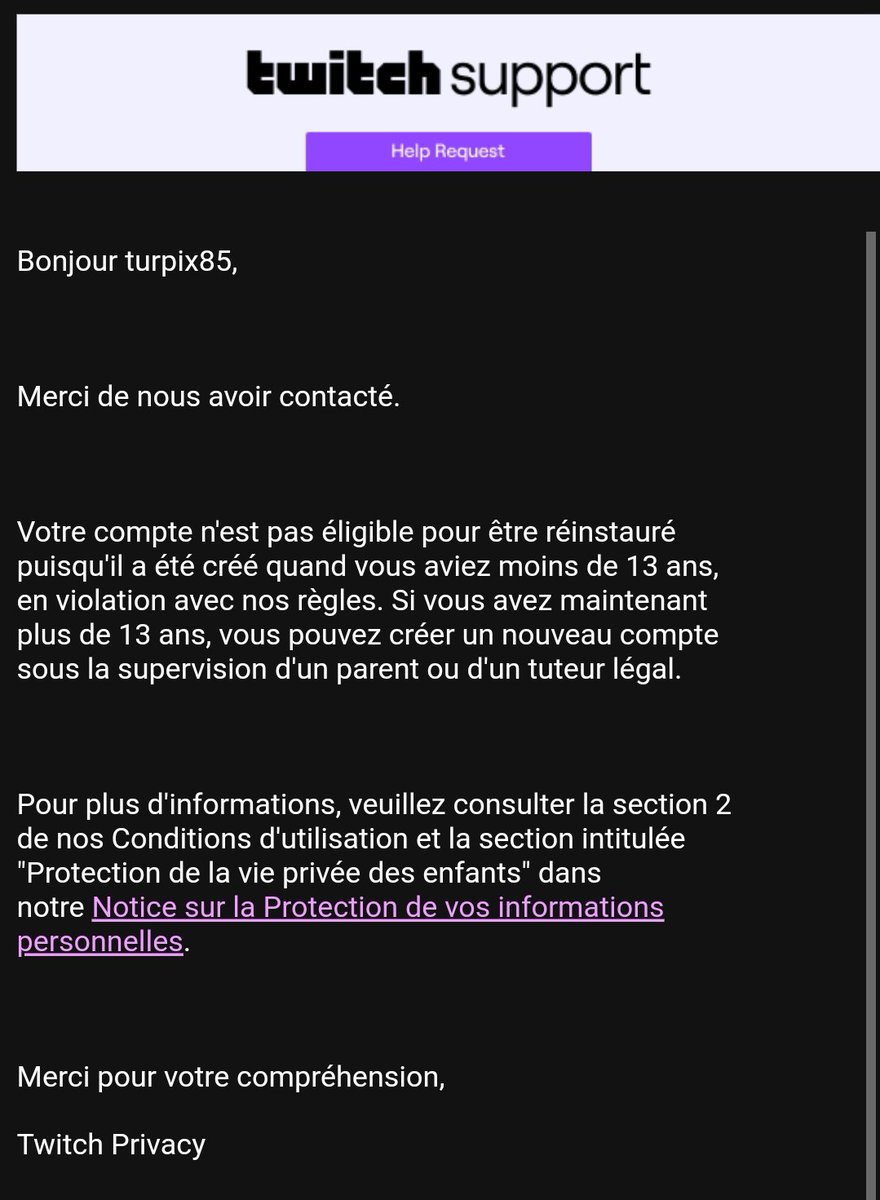 turpix85's tweet photo. @TwitchFR Oui dépêcher vous a trouvé une solution? https://t.co/sKSITms5G4