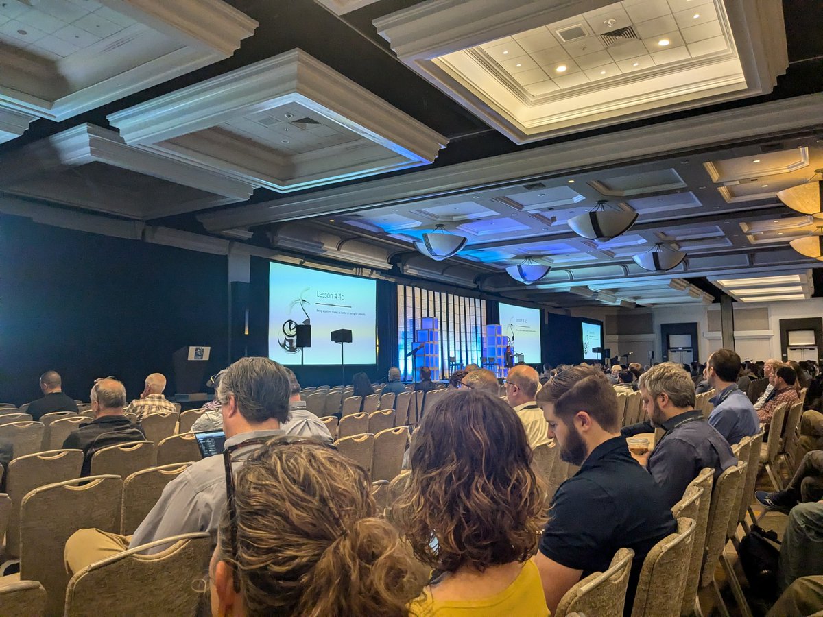 Joshua Kimbrell (@joshkimbre) on Twitter photo <a href="/DrPetDetective/">Amanda Ventura</a> talks about her experience with alcohol, burnout, and rehab as an EMS physician at #NAEMSP2025.
"Being a patient makes us better at caring for patients." <a href="/DrPetDetective/">Amanda Ventura</a> talks about her experience with alcohol, burnout, and rehab as an EMS physician at #NAEMSP2025.
"Being a patient makes us better at caring for patients."