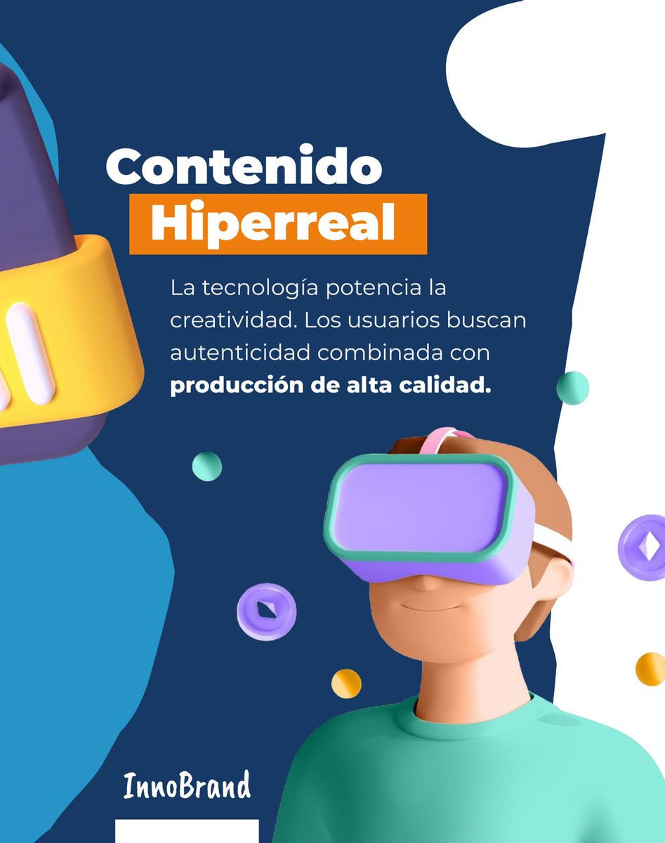 SoyInnobrand's tweet photo. ¿Conoces las tendencias en redes para este 2025?
La IA personalizada, el contenido hiperreal y la sostenibilidad marcarán el futuro de las redes sociales en 2025. https://t.co/NRwCiLGk7j