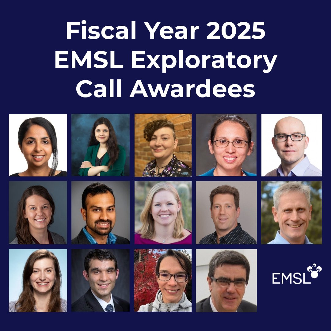 Environmental Molecular Sciences Laboratory (EMSL) tweet media