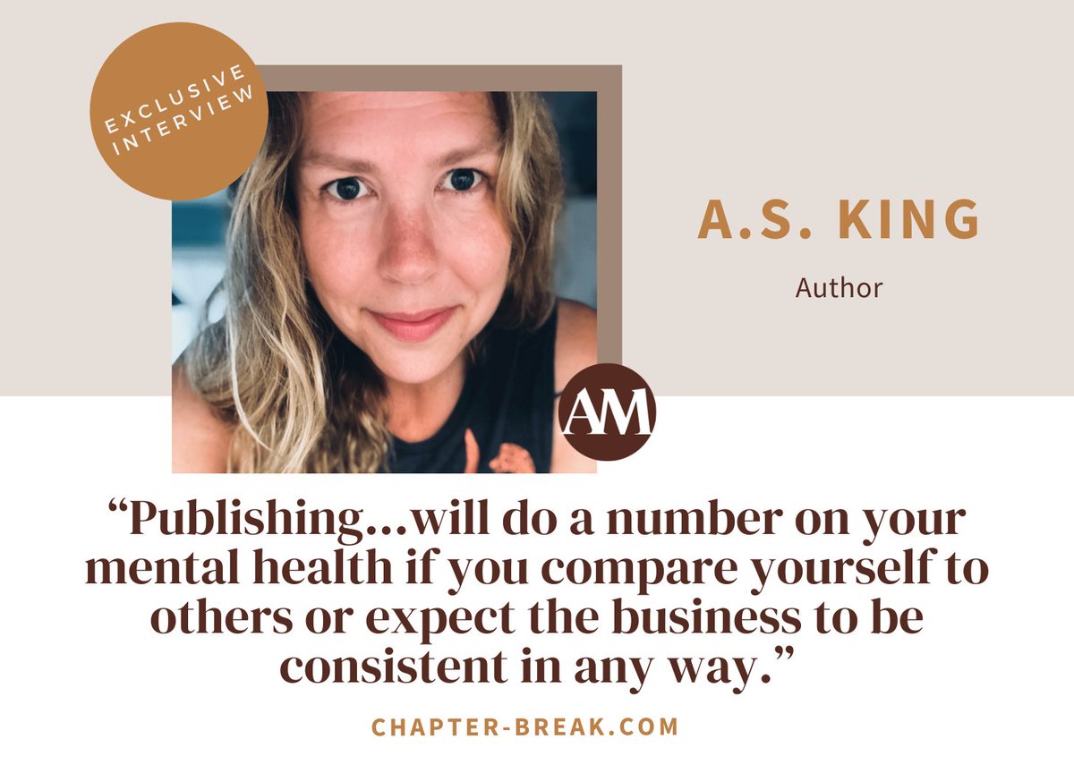 Alyssa Matesic (@alyssamatesic) on Twitter photo Instead of obsessing over trends or agents' MSWLs, focus on telling stories that matter to you.
From <a href="/AS_King/">A.S. King ☂️ Updates Only</a>: “Nothing makes sense. The sooner you understand this, the sooner you can concentrate on writing the books that will make you proud & help the people you aim to help.” Instead of obsessing over trends or agents' MSWLs, focus on telling stories that matter to you.
From <a href="/AS_King/">A.S. King ☂️ Updates Only</a>: “Nothing makes sense. The sooner you understand this, the sooner you can concentrate on writing the books that will make you proud & help the people you aim to help.”