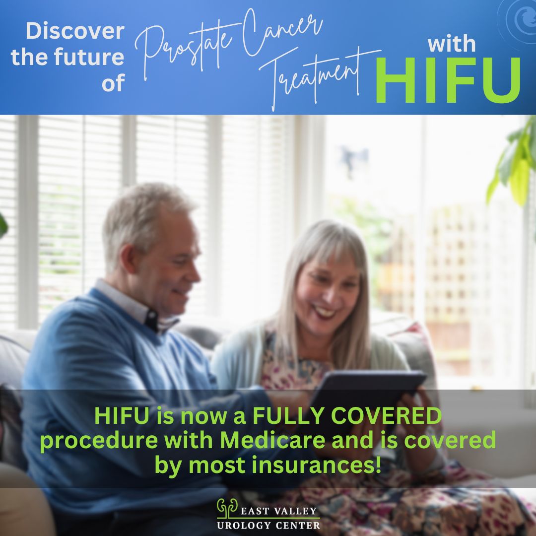 HIFU is a non-invasive, effective option for prostate cancer treatment with minimal side effects. Now, with Medicare and many commercial plans covering HIFU, this advanced technology is more accessible than ever. Say goodbye to long recoveries and hello to a healthier future! 💪