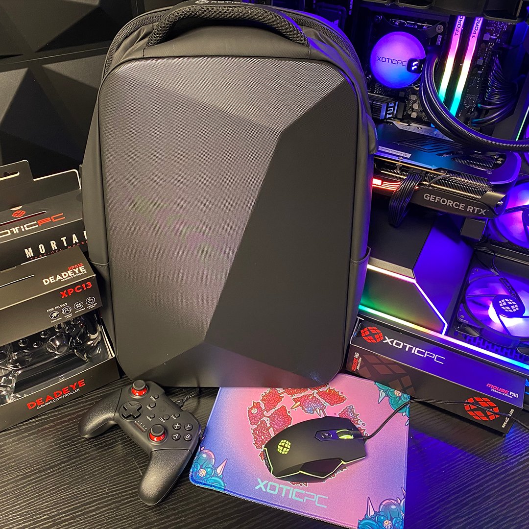 XoticPC's tweet image. 🚨GIVEAWAY🚨
Thank you for all the love! 🎉 To celebrate, we're giving away an XPC Gaming Bundle with a hardshell backpack, mortar mouse, mousepad, game controller, &amp;amp; more!

Simply...
▶Follow @XoticPC
▶Like &amp;amp; Share This Post
▶Comment &amp;amp; Tag a Friend

Winner announced on…