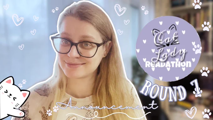 Image from Cat Lady Readathon (@CatLadyathon)