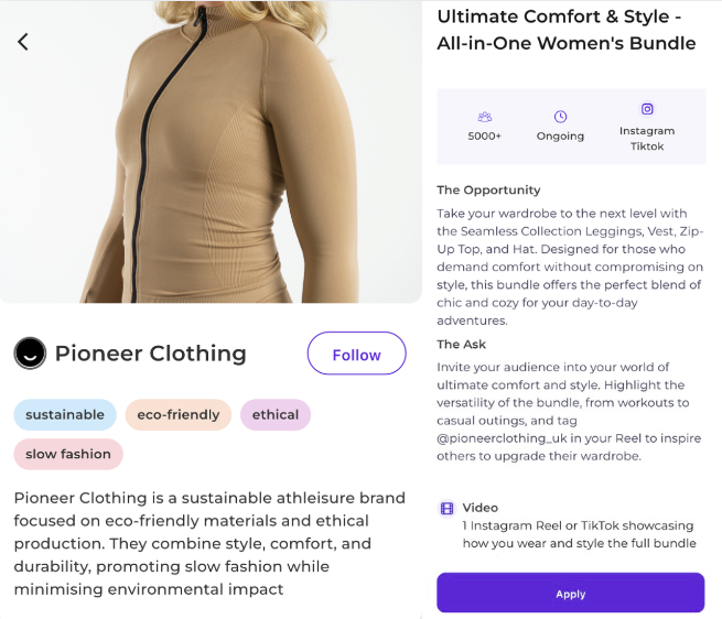 Mifu (@mifuapp) on Twitter photo Sustainable athleisure, but make it stylish. šļøāāļøPioneer Clothing bundles are perfect for your New Year goalsāeven if the only goal is looking good in gym selfies. Explore <a href="/PC_Socials/">Pioneer Clothing</a> opportunities in the Mifu app now. šæ#SustainableStyle #athleisurewear Sustainable athleisure, but make it stylish. šļøāāļøPioneer Clothing bundles are perfect for your New Year goalsāeven if the only goal is looking good in gym selfies. Explore <a href="/PC_Socials/">Pioneer Clothing</a> opportunities in the Mifu app now. šæ#SustainableStyle #athleisurewear