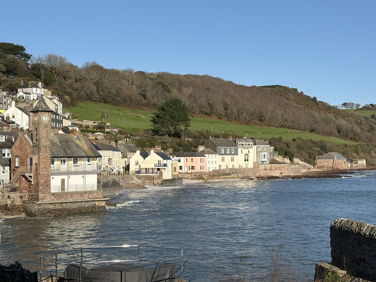 #Cawsand effect. A beautiful winter’s day out filming with cameraman Phil on the #RamePeninsula today. Hearing concerns about why people fear their local car park being leased to a private company. More on <a href="/BBCSpotlight/">BBC South West</a> this evening.