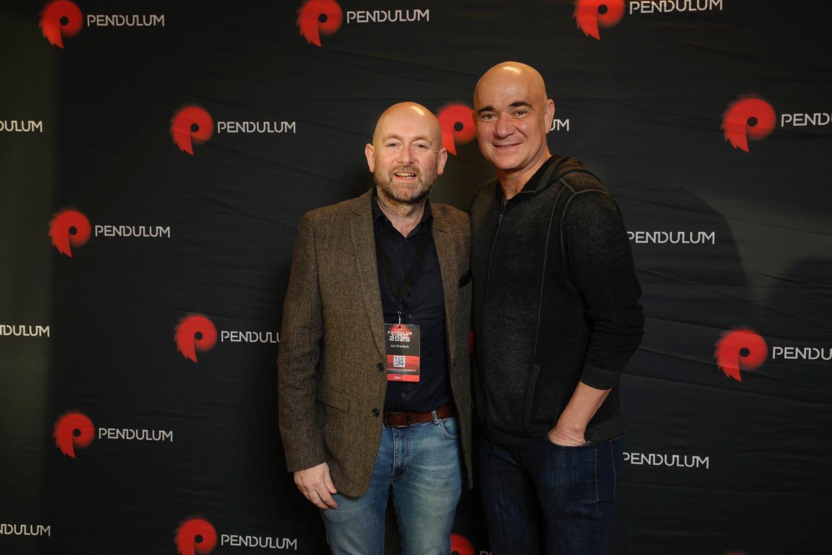 Joe Sherlock 💙(He/Him) (@sherlockjoe) on Twitter photo What an amazing opportunity to meet the great <a href="/AndreAgassi/">Andre Agassi</a> today. It has been another superb <a href="/PendulumSummit/">Pendulum Summit</a> and at <a href="/FrankieSheahan/">Frankie Sheahan</a> has excelled again with the quality and content. Well done to all the team <a href="/PendulumSummit/">Pendulum Summit</a> What an amazing opportunity to meet the great <a href="/AndreAgassi/">Andre Agassi</a> today. It has been another superb <a href="/PendulumSummit/">Pendulum Summit</a> and at <a href="/FrankieSheahan/">Frankie Sheahan</a> has excelled again with the quality and content. Well done to all the team <a href="/PendulumSummit/">Pendulum Summit</a>