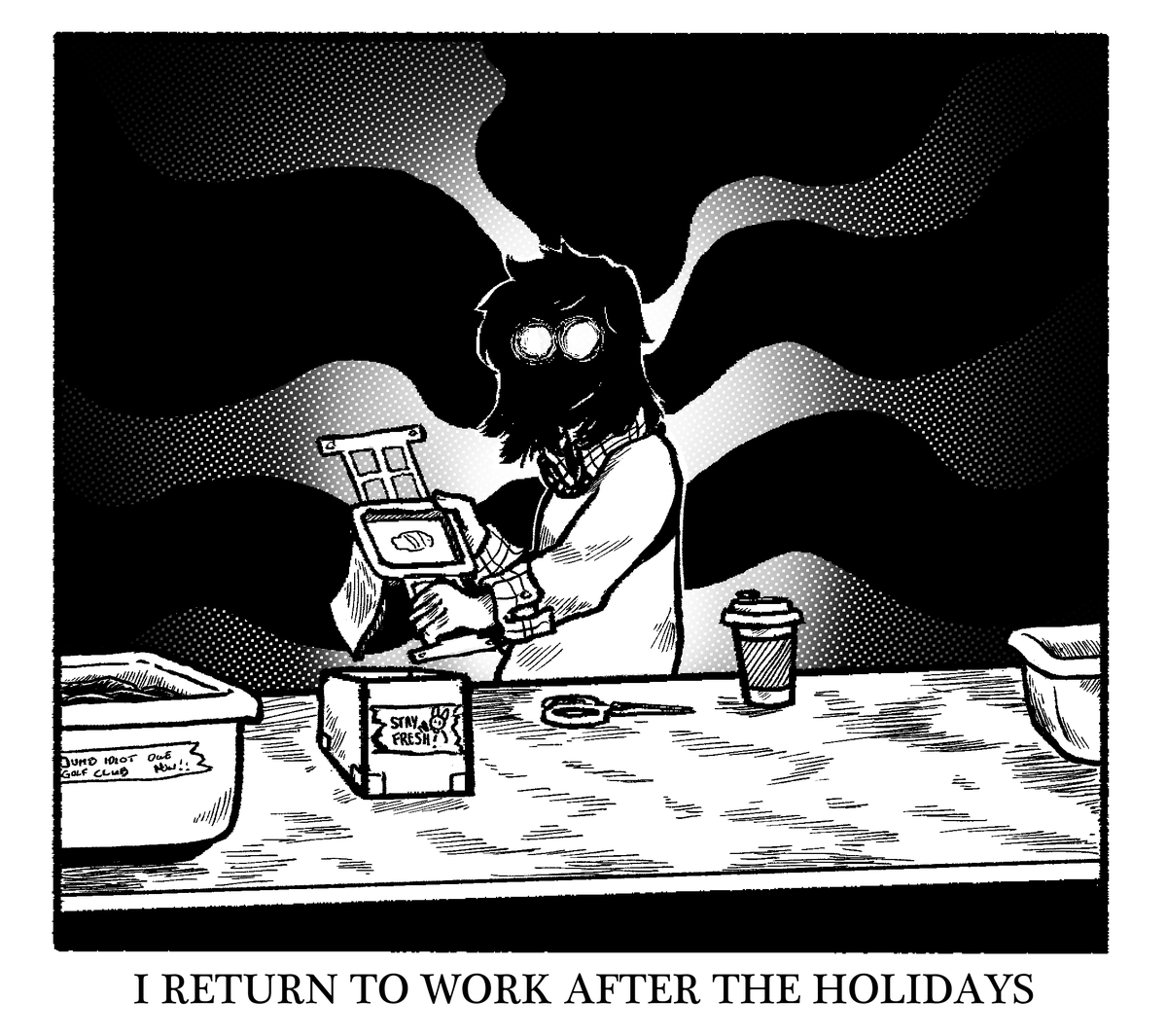BogValley's tweet photo. I'm a normal, happy worker! https://t.co/q6TtnM6u4t