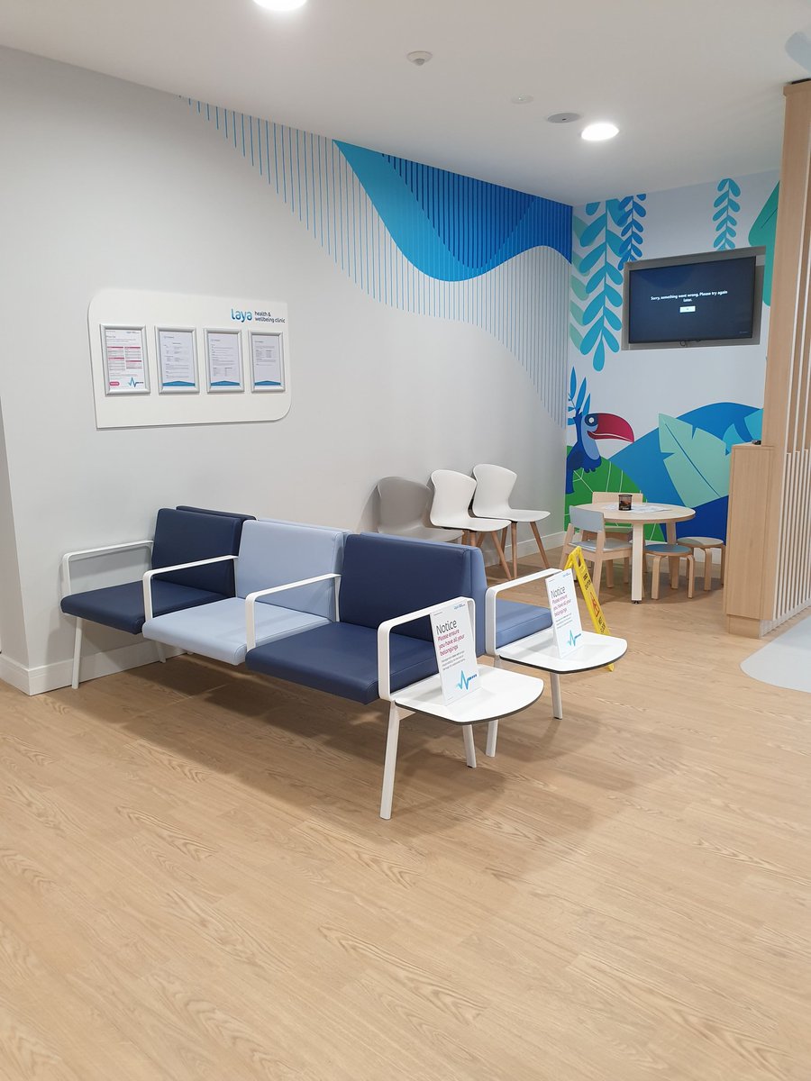 Brilliant service from <a href="/LayaHealthcare/">Laya Healthcare</a> health and wellbeing clinic, Little Island, Cork. Damaged shoulder (and pride) in a tumble on the ice. X-ray, examination, results, reassurance in less than an hour. Thank you all.