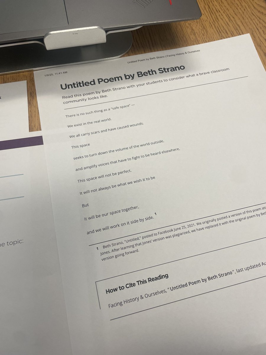 💙Work Day Reflections, reminders to myself as a school leader:

“We have a responsibility to examine what we think we know…”