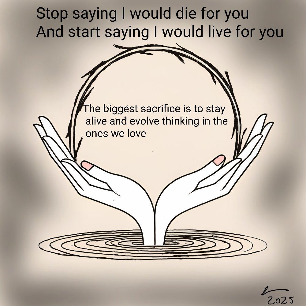 Think about this
How many times we say... I would die for you.
But almost never we say... I will live for you.
I will treat myself better
I will eat better
I will try to improve as a person
And dedicate it to the ones we love
#TeamStormy

The moment to change starts right now.